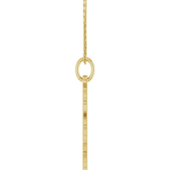 14K Yellow Gold Zodiac 18" Necklace - Picture 3 of 6